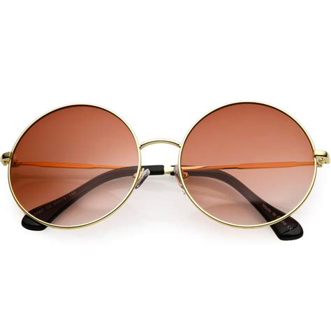 trendy round sunglasses